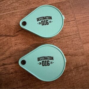 2 Magnifying Glasses Learning Toy Set‎ Aqua Outdoor Play Bugs Summer Play Fun